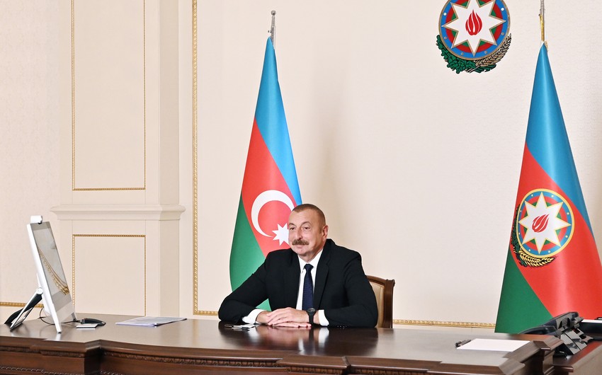 Prezident İlham Əliyevin iştirakı ilə tədbir keçirilib - TAM MƏTN