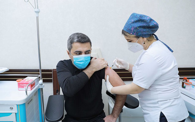 Vaksinasiyadan keçənlərin sayı açıqlandı