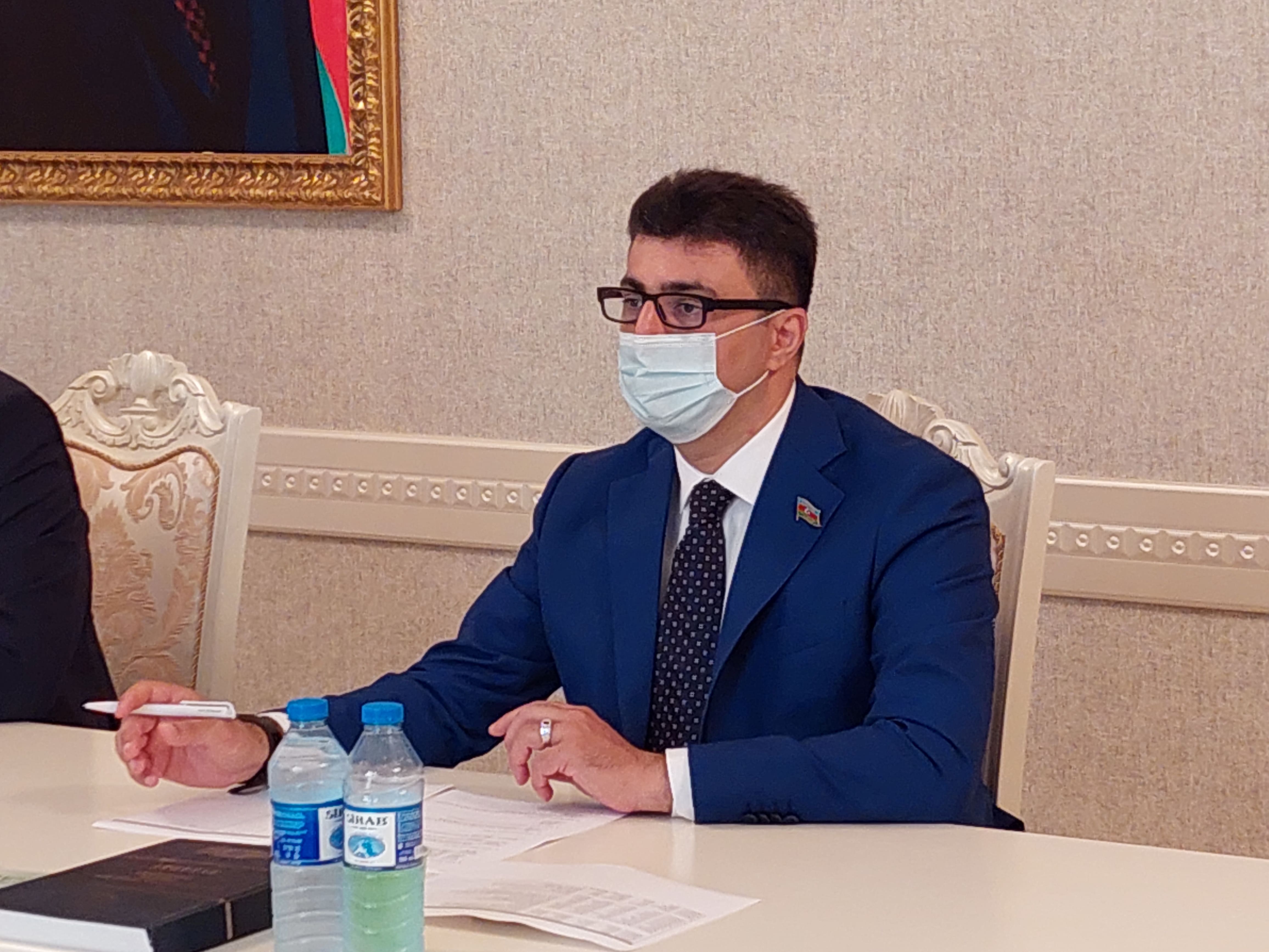 Şahin Seyidzadə Abşeron Rayon Heydər Əliyev Mərkəzində qəbul keçirib - FOTO