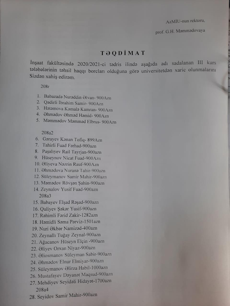 5 ildə 7 min tələbə təhsil haqqına görə universitetdən xaric edilib - \