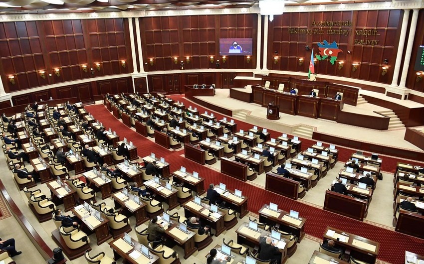 Şuşa ilə bağlı qanun layihəsi II oxunuşda qəbul edildi