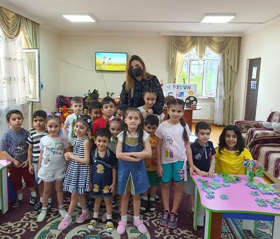 Könül Nurullayeva 1 nömrəli Uşaq Evini və şəhid ailələrini ziyarət edib - FOTOLAR