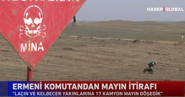 “Haber Global” Laçın və Kəlbəcərə mina basdırmaları ilə bağlı süjet hazırladı - VİDEO
