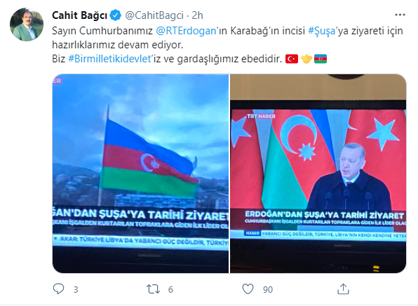 “Ərdoğanın Şuşaya ziyarəti üçün hazırlıqlarımız davam edir” - Türkiyə səfiri