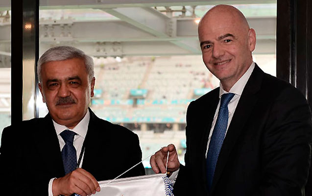 FİFA prezidenti Rövnəq Abdullayevlə görüşdən danışdı