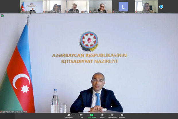 Mikayıl Cabbarov IFC-nin regional direktoru ilə  müzakirələr apardı - FOTO