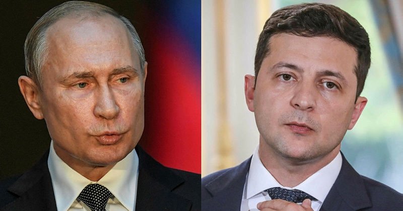 Putin ruslarla ukraynalılara “tək millət” dedi, Zelenski sərt cavab verdi