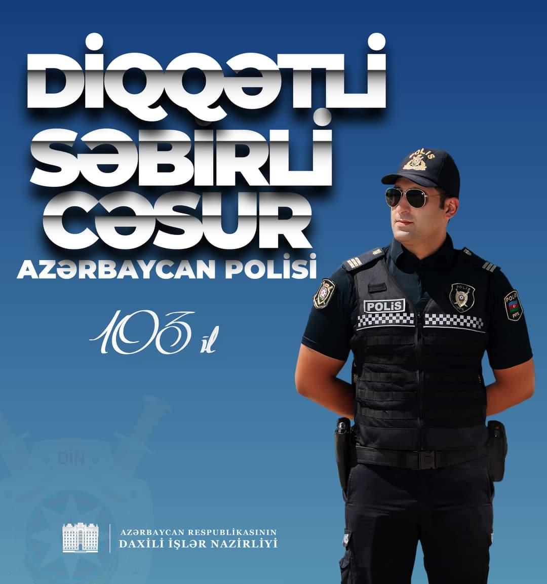 Azərbaycanda Polis Günüdür