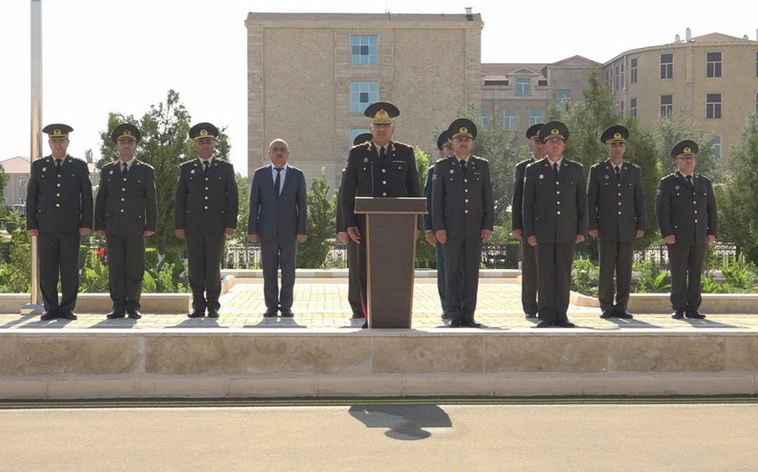 Naxçıvan Qarnizonu Qoşunlarında buraxılış mərasimi keçirildi - FOTO/VİDEO