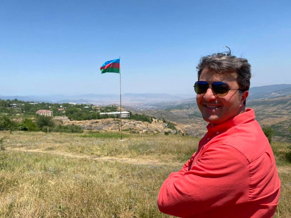Deputat Tural Gəncəliyev Xankəndidən foto paylaşdı - FOTO