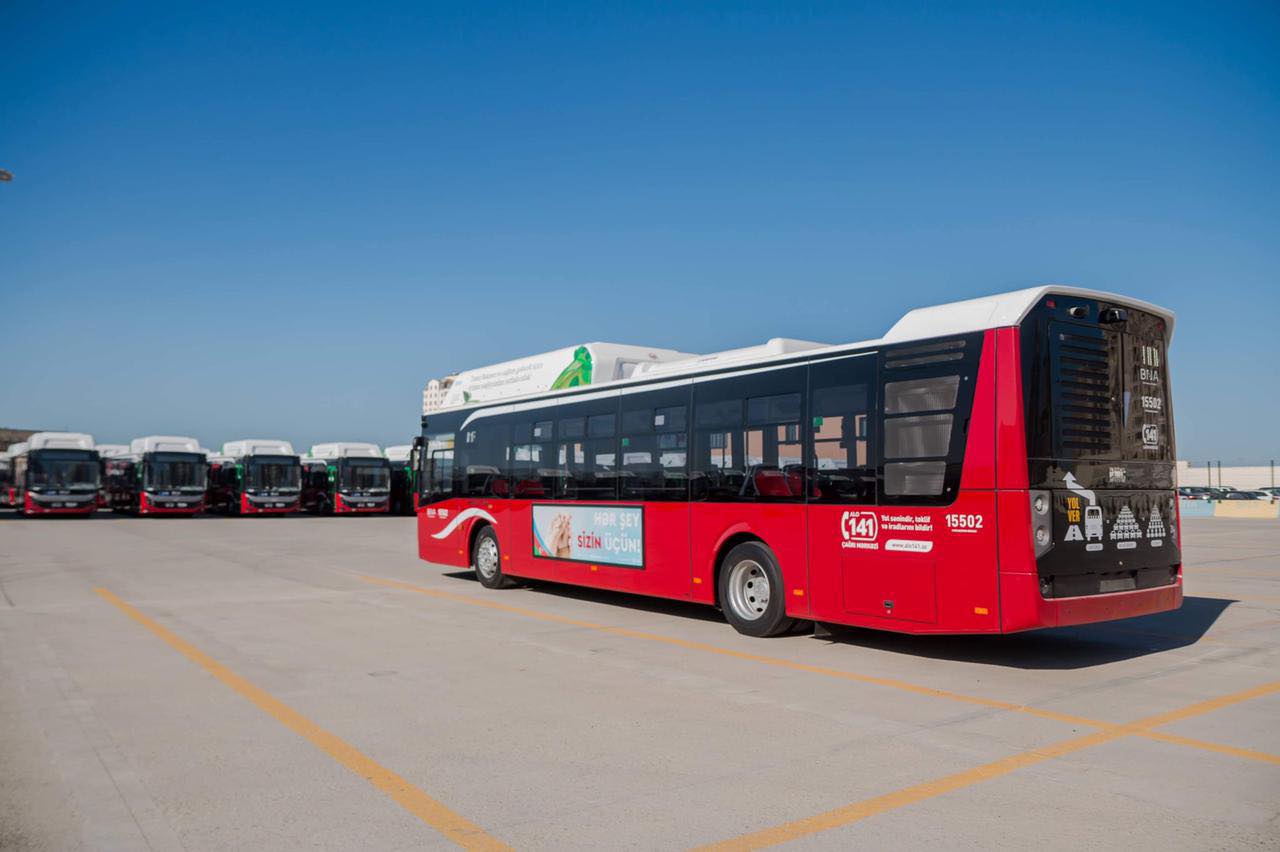 Bu xəttə YENİ AVTOBUS ayrıldı, ödəniş