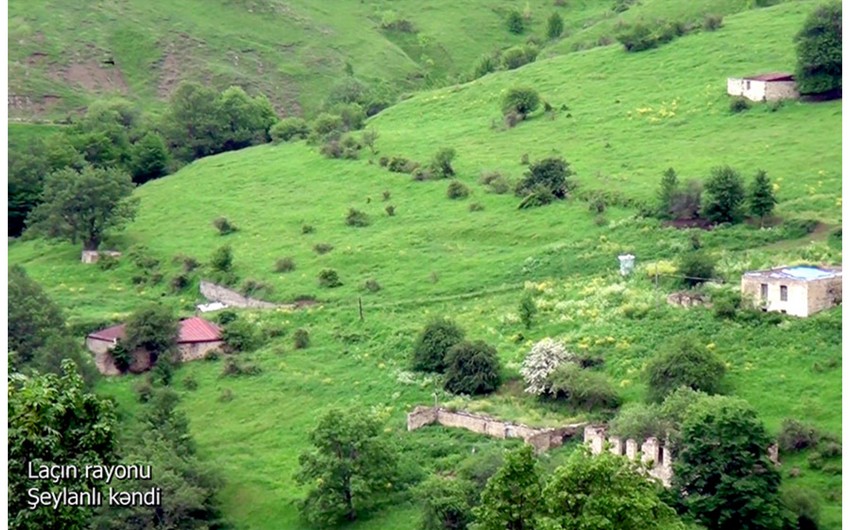 Laçının Şeylanlı kəndindən GÖRÜNTÜLƏR