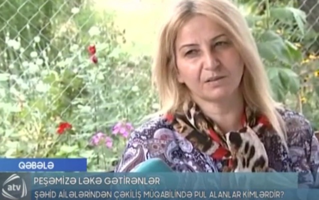Şəhid ailələrindən çəkiliş üçün pul istəyənlər CƏZALANDIRILDI