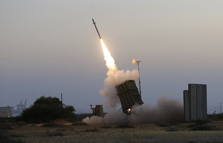 İsrail öz raketini vurub - FOTO 