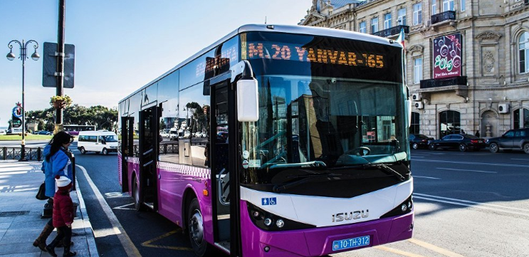 Bu şənbə marşrut avtobusları İŞLƏYƏCƏK