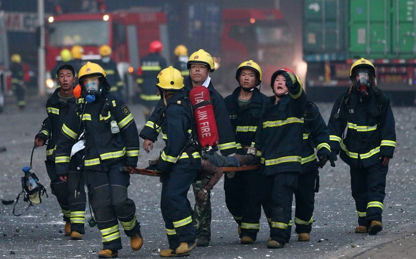 Çində yanğın nəticəsində 14 nəfər öldü