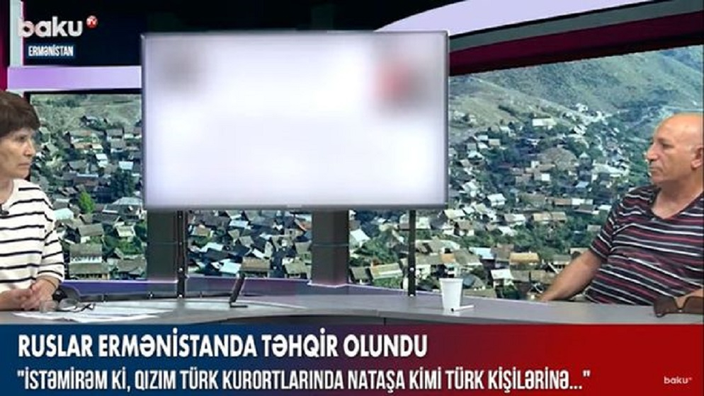Ermənistanda rusları təhqir etdilər - VİDEO