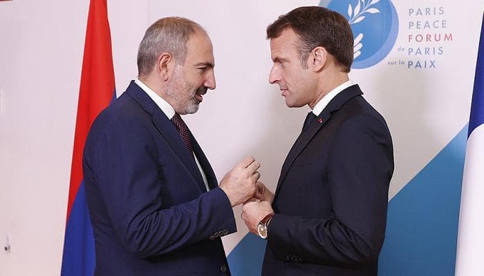 Paşinyanla Makron regiondakı vəziyyəti müzakirə etdi
