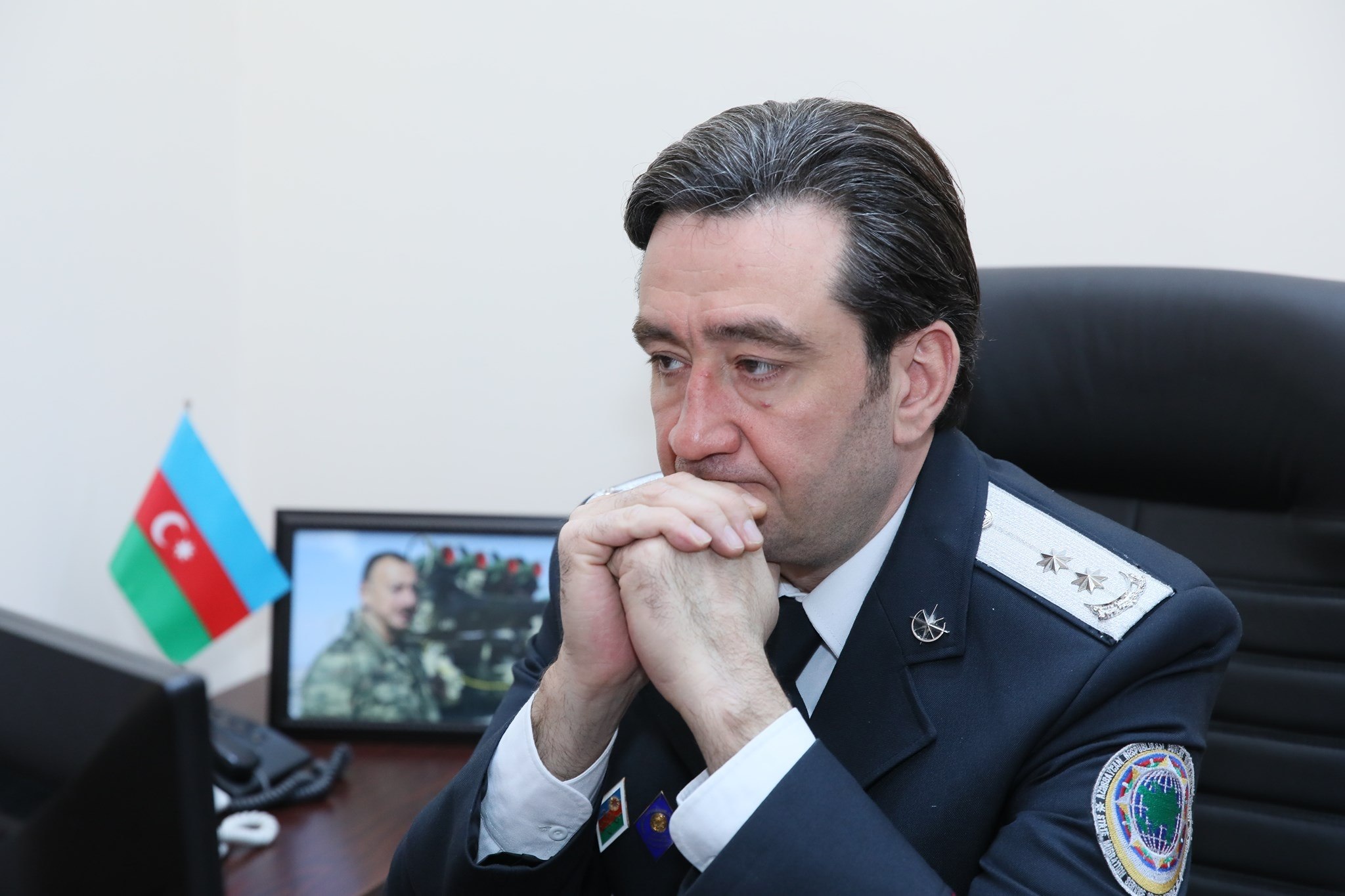 Elnur Kələntərova polkovnik rütbəsi verildi
