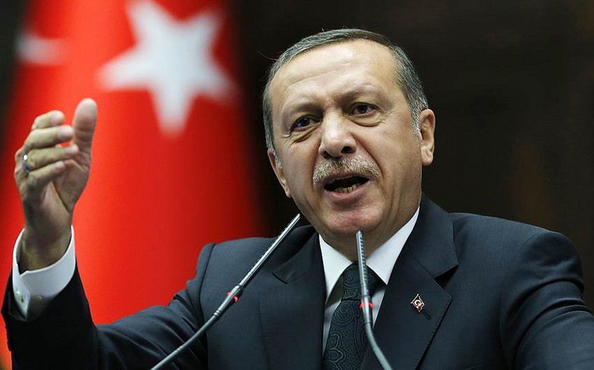 Türkiyə Prezidenti: “Sərhəd təhlükəsizliyimizi təmin edərək teror dəhlizini dağıtmışıq”