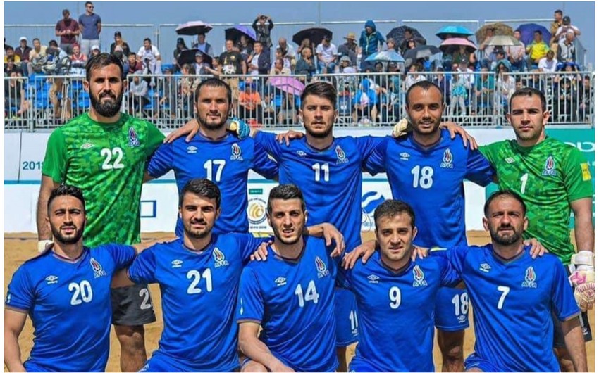 Çimərlik futbolu üzrə Azərbaycan millisinin reytinqi AÇIQLANDI