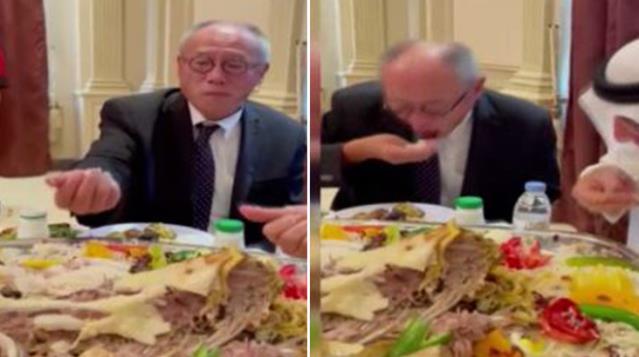 Səfirin Səudiyyə Ərəbistanındakı çətin anları - Bu görüntülər gündəm oldu