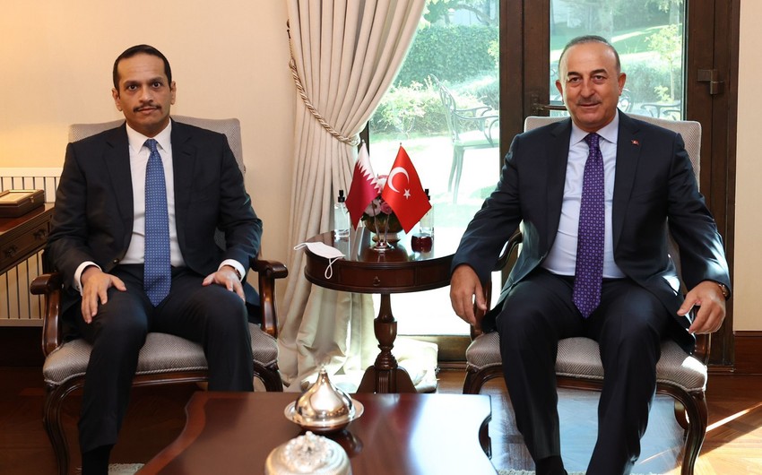 Mövlud Çavuşoğlu qətərli həmkarı ilə görüşdü