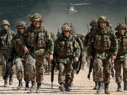 Hərbi təlimdə NATO əsgərləri xəsarət aldı