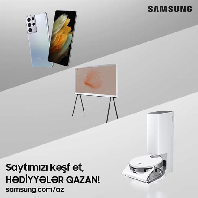 Samsung Azərbaycanda rəsmi veb saytını istifadəyə verir