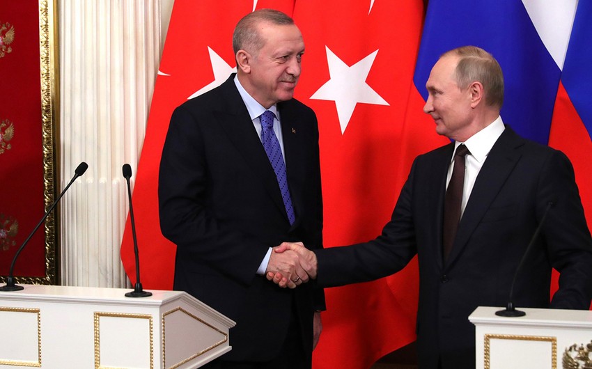 Putin Ərdoğana təşəkkür etdi