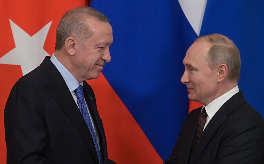 Ərdoğanla Putin arasında görüş başladı - CANLI