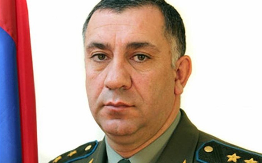 Ermənistan Silahlı Qüvvələri Baş Qərargah rəisinin müavini həbs edildi