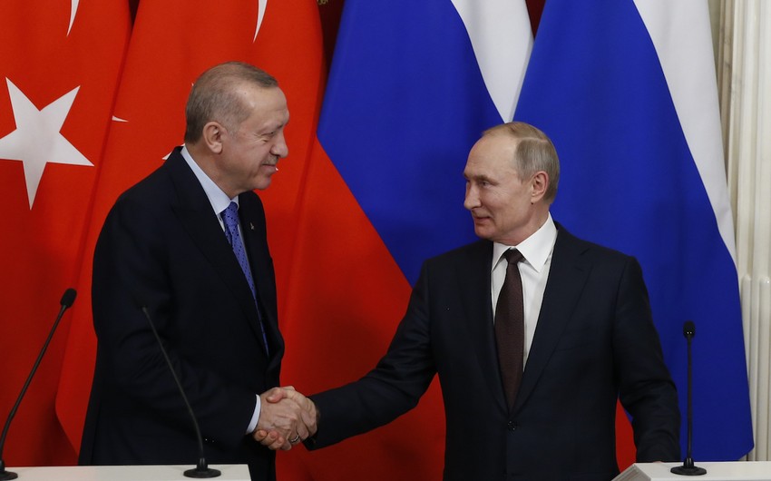 Ərdoğanla Putin arasında telefon danışığı oldu