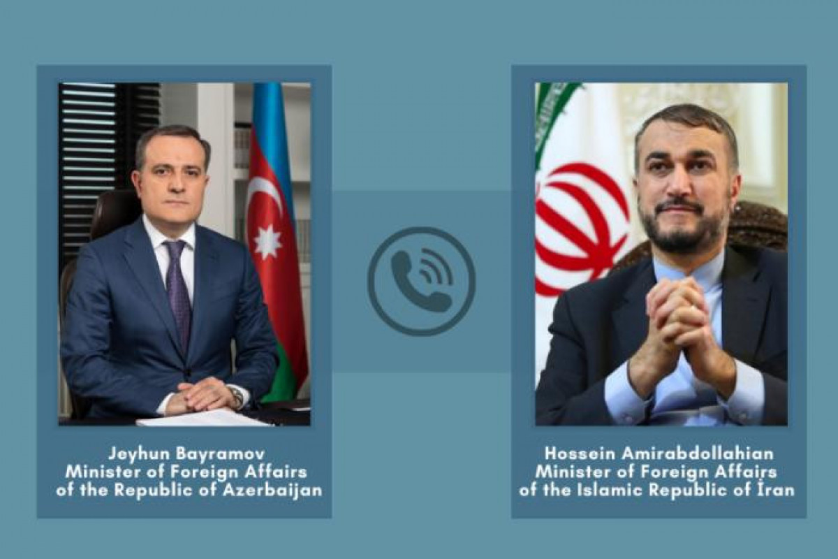 Azərbaycan və İran XİN başçıları arasında telefon danışığı oldu