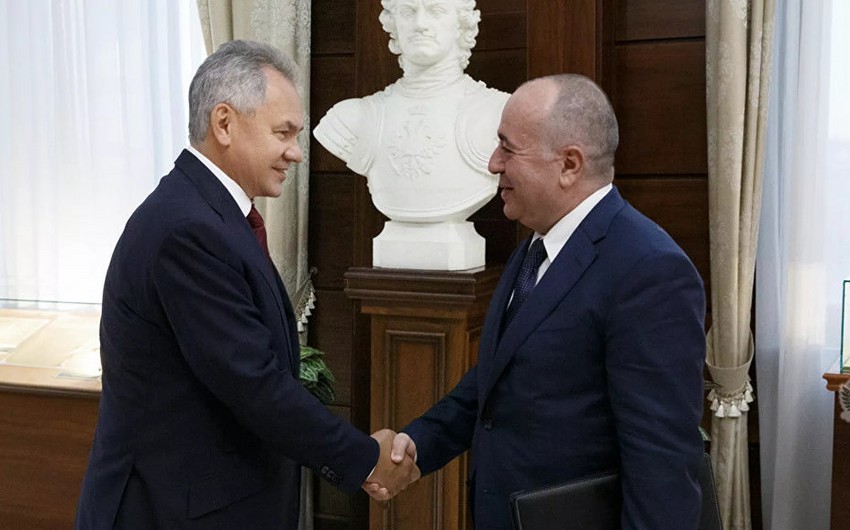 Sergey Şoyqu və Karapetyan Moskvada görüşdü