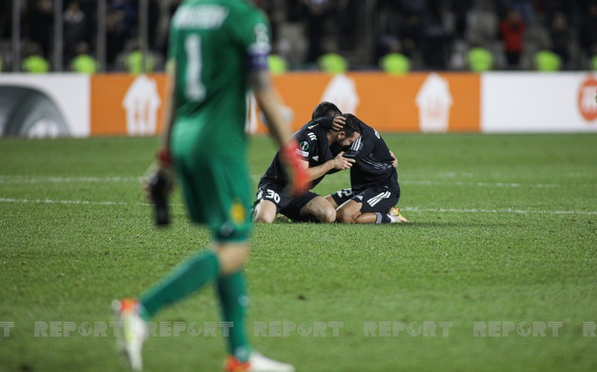 UEFA Abbas Hüseynovun qolunu fərqləndirdi - FOTOLAR