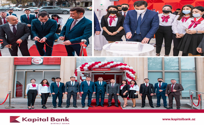 Kapital Bank-ın 126-cı xidmət nöqtəsi müştərilərin ixtiyarına verildi