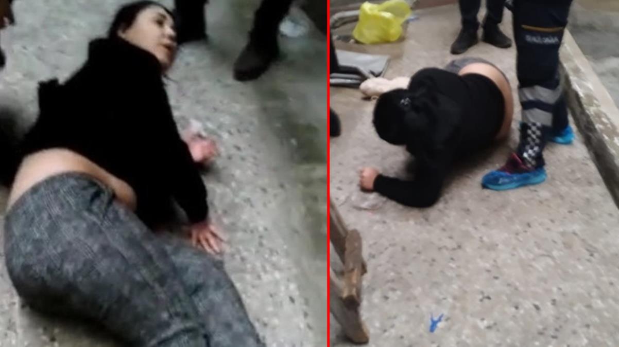 Polis əxlaqsızlıq yuvasına basqın etdi - Balkondan tullanıb qaçmaq istəyən azərbaycanlı qadının ayağı sındı
