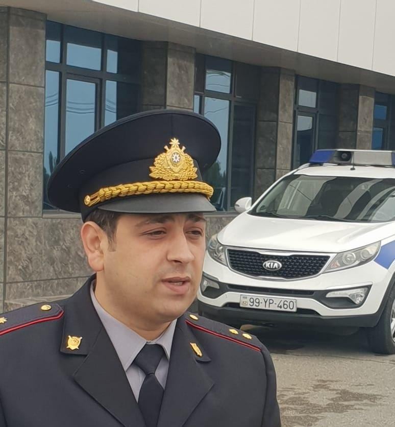 Polis əməkdaşına xəsarət yetirən sürücü həbs edildi - FOTO
