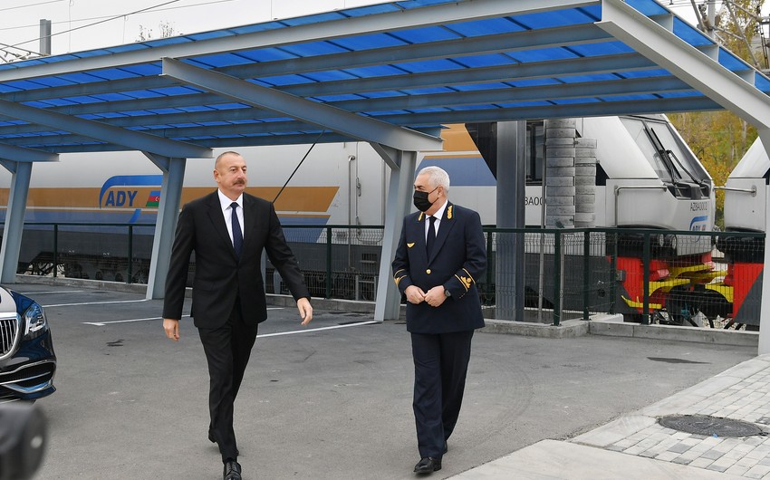 Prezident açılışda iştirak etdi - FOTOLAR