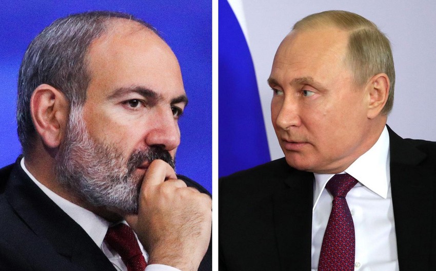 Putin Paşinyanla Qarabağı müzakirə etdi