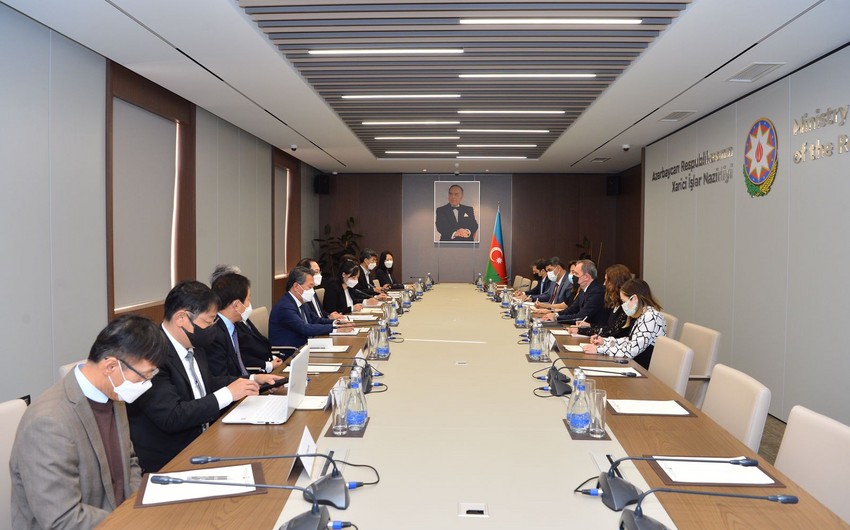 Azərbaycan və Koreya arasında əməkdaşlıq məsələləri müzakirə edildi - FOTOLAR