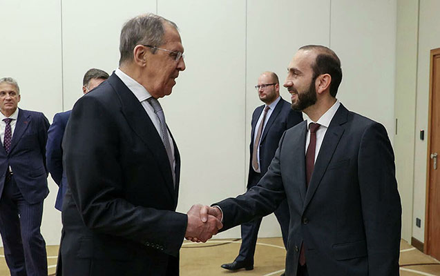 Lavrovla Mirzoyan Qarabağı müzakirə etdilər