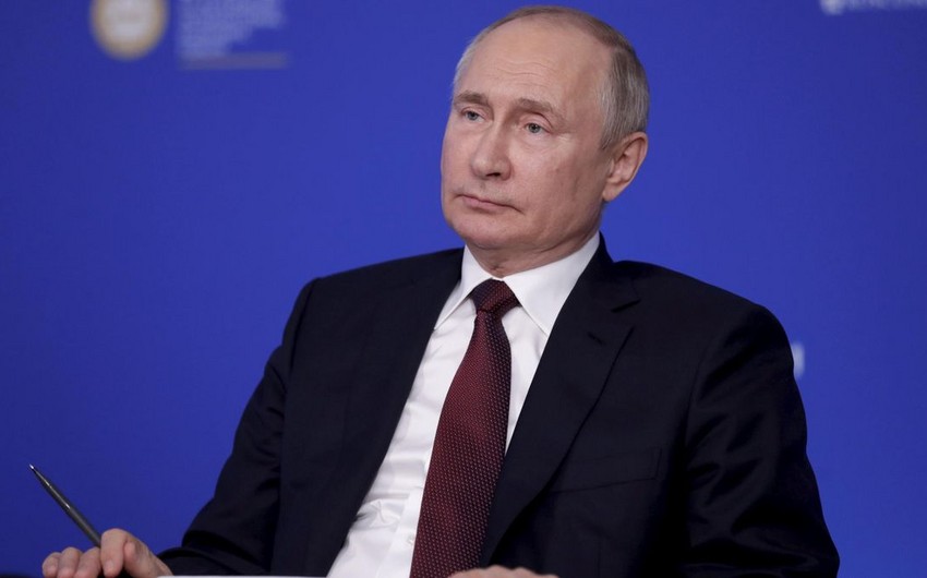 Vladimir Putin İlham Əliyevə təşəkkür etdi
