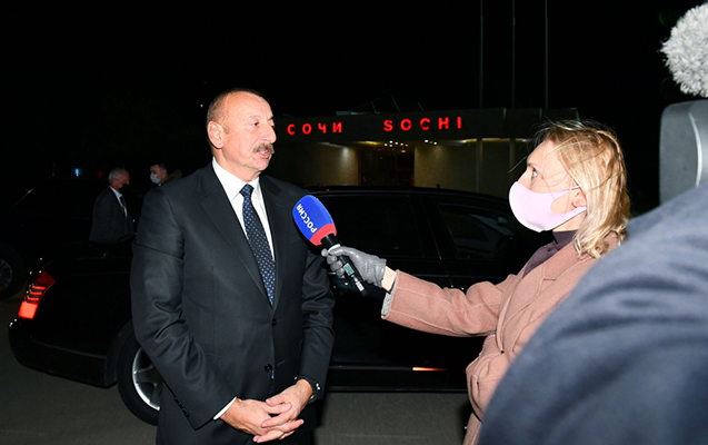 Prezident Soçi görüşündən DANIŞDI