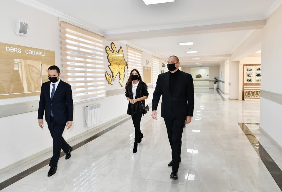 Heydər Əliyev Fondu Qubada məktəb tikdi - FOTO