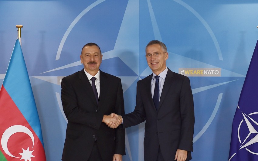 Sabah Brüsseldə İlham Əliyev və NATO-nun Baş katibi arasında görüş olacaq