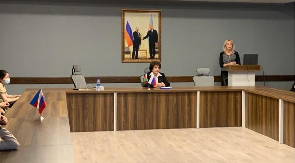 Həştərxan Dövlət Universiteti Bakıdakı Həştərxan İş Mərkəzində silsilə tədbirlər təşkil edir