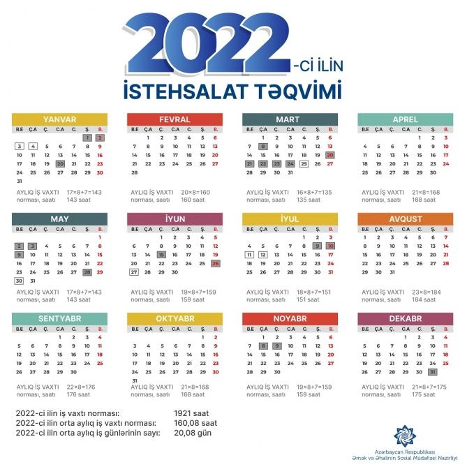 Gələn ilin istirahət və bayram günləri AÇIQLANDI