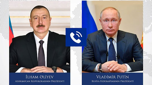 İlham Əliyev və Putin arasında telefon danışığı oldu